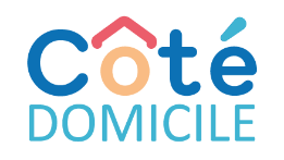 Logo principal de la société Côté Domicile